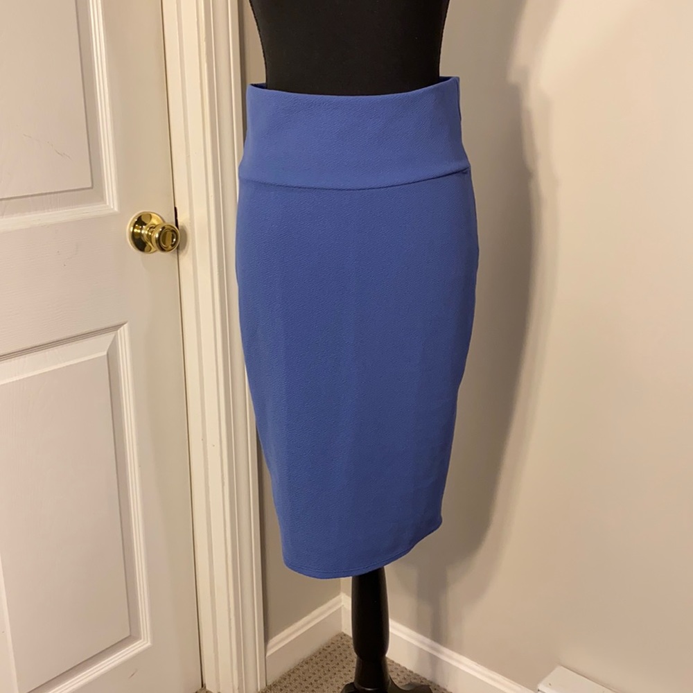 Knit pencil skirt